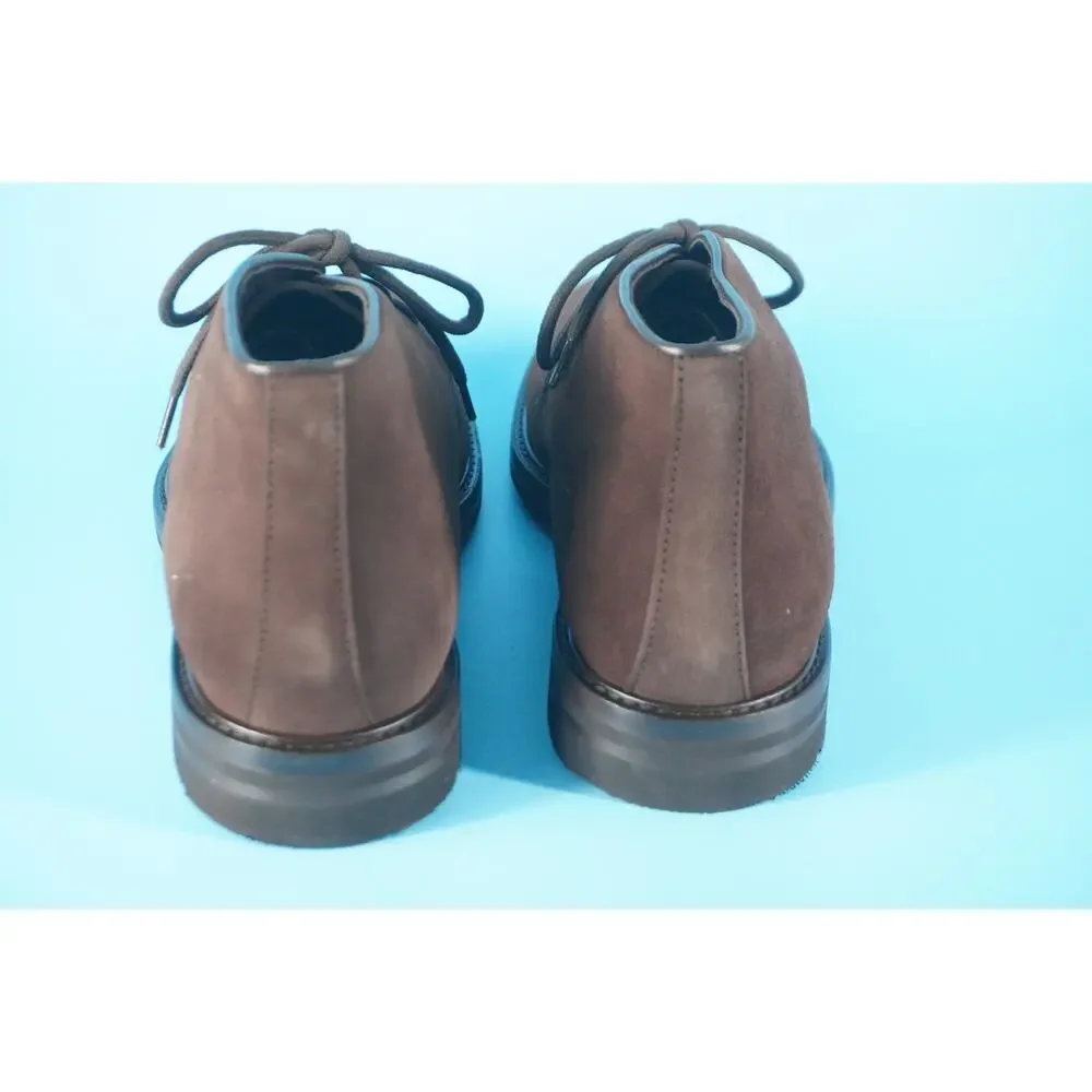 Aquatalia Rinaldo Water Resistant Chukka Ankle Boots Size 8 D Lace Up NIB $450